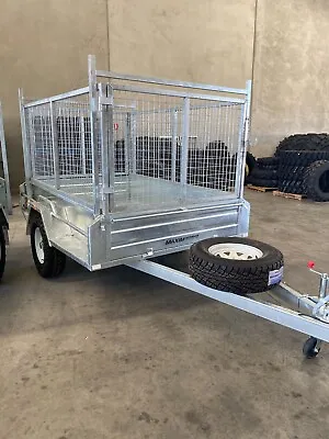 8x5 OFFROAD GALVANISED.400 SIDES. MAXIM TRAILERS 1500kg OFF ROAD HEAVY DUTY   • $3700