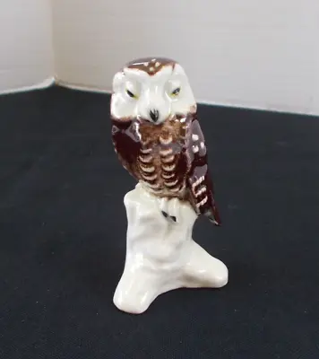 Vintage Goebel Hummel Miniature Dark Brown Owl #324 TMK-5   3-1/4  Tall • $5.95
