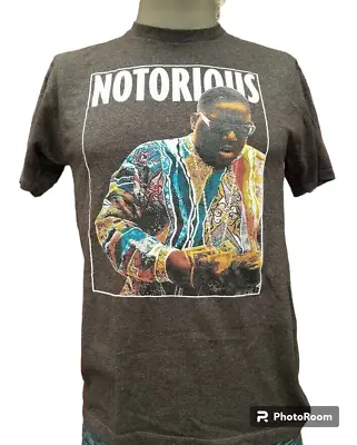 Notorious B.I.G Gray T-Shirt Size M By Brooklyn Mint • $18.99