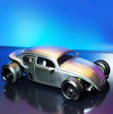 Lowrider Racing Volkswagen Bug With Real Tires 1/24 Scale Unassembled Model Kit • $60