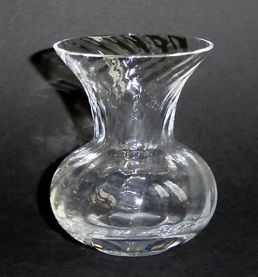 Dartington Glass Flower Vase Bud Vase • £6.99
