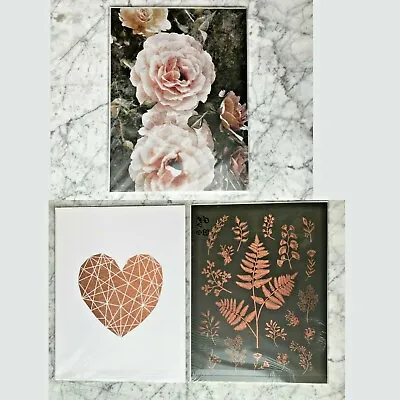 IKEA Bild Poster Garden Hearts Design 3 Pack 16  NEW Sealed • $14.95