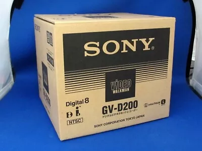 SONY GV-D200 Digital8 Hi8 Video8 Digital 8 Player Recorder VCR Deck Excellent • $745