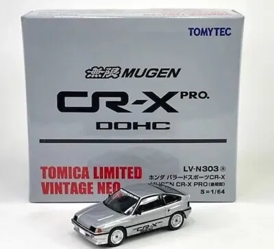 TOMICA LV-N303a HONDA BALLARD SPORT CRX MUGEN CRX PRO LIMITED VINTAGE NEO Silver • $72