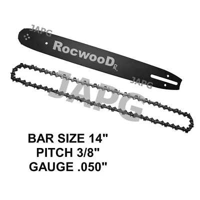 £19.99 • Buy 14  Bar & Chain Set, McCulloch Mac 335, 338, 435, 436, 438, 440, 738 Chainsaw