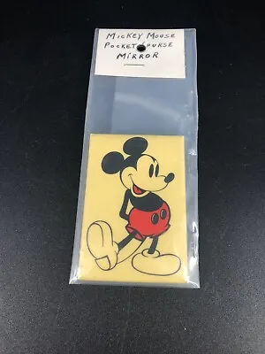 Vintage Disney Mickey Mouse Pocket Mirror • $8