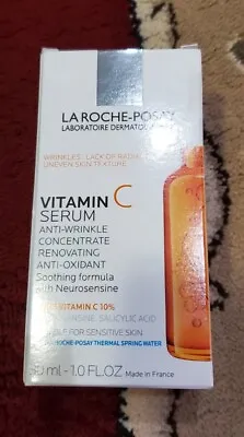La Roche-Posay Vitamin C Serum 1.0 Oz 30 ML Concentrate Exp 04/2026 NEW • $23