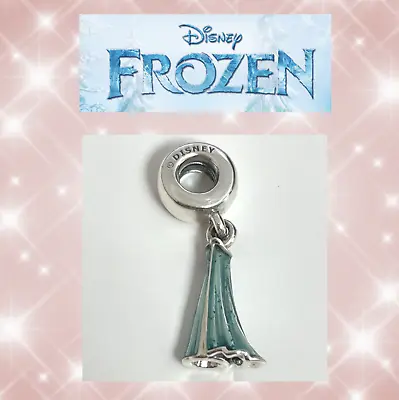 $35 • Buy Genuine Pandora Official Disney Frozen Elsa Dress 791590ENMX - Brand New - Sale