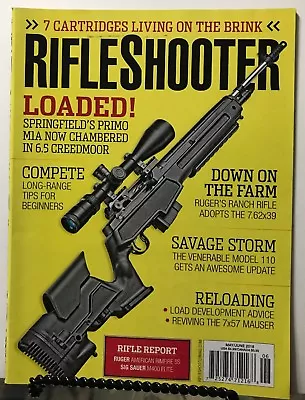 Rifle Shooter Loaded Springfield Primo M1A May June 2018 FREE SHIPPING JB • $11.97