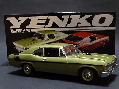 1970 Yenko Lt 1  Chevy Nova Deuce 1:18 Citrus Green Gmp 18831 Chevrolet Car New • $104.95