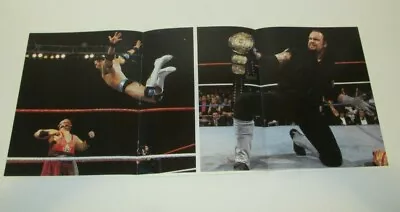 WWE Wrestlemania 13 Double Sided 23  X 11  Poster WWF BRET OWEN AUSTIN FOLEY • $13.16