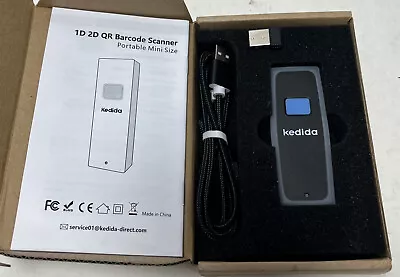 Kedida 1D 2D QR Barcode Scanner Portable Mini Size NOB • $25