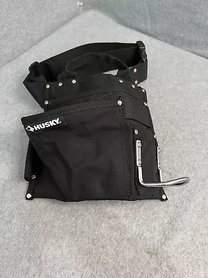 Husky Tool Belt Pouch Tool Holster Polyester • $14.99