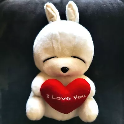 Large Mashimaro Plush Korean Plush Rabbit With I Love You Heart • $68