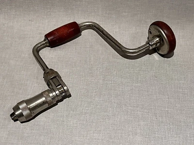 $21.98 • Buy Vintage Millers Falls No. 1710 - 10   Ratcheting Hand Auger Bit Brace- Estate Fd