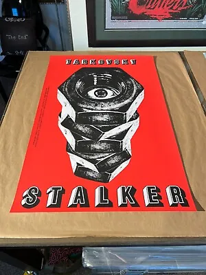 Mondo Print Maida Tarkovsky's Stalker Limited Red Edition Poster #d 48 Out Of 75 • $390