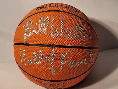 Bill Walton Signed Spalding Basketball 93 HOF Inscription Mini Basketball • $54.89