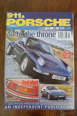 911 & Porsche World Magazine October 2003 993 Carrera 912 944 Turbo Cayenne V6 • £6.99