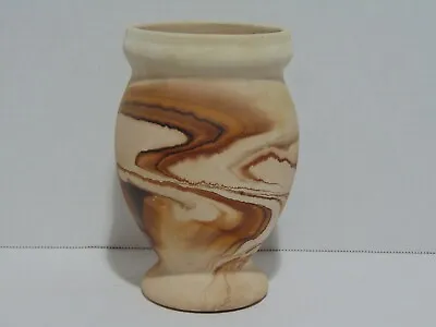 Nemadji Pottery Vase Clay Earth Tones  • $15