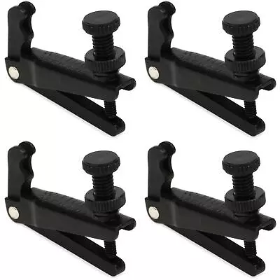 Wittner Stable-style Fine Tuner For 4/4-3/4-size Violin (4-Pack) - Black Wide • $21.96