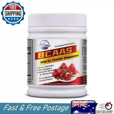 Bcaa Powder 250g Instantised Unflavoured Branch Chain Amino Acids Intra Workout • $21.74