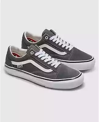 VANS Men's Skate Old Skool Shoes Pewter / White VN0A5FCB1N6 • $74.99