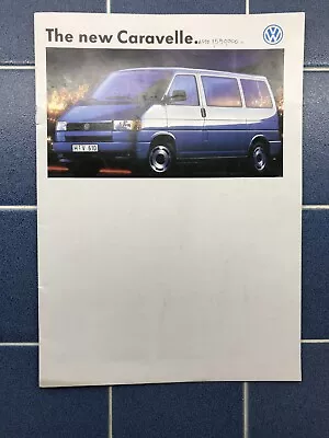 1993 VW CARAVELLE Volkswagen Thailand Sales Brochure EUROVAN Transporter  THAI • $9.99