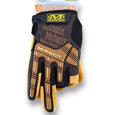 Mechanix M-Pact Framer Gloves Size MED LFR-75-009 Leather Fingerless • $27.99