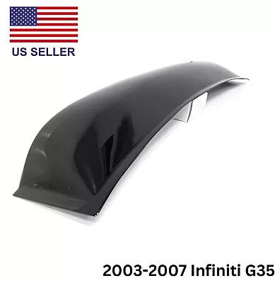 Rear Roof Window Visor Spoiler Wing Wind Shade Fit 2003-2007 Infiniti G35 2Door • $56.99