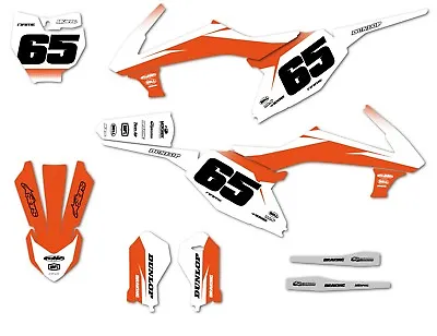 Full Graphicscustom Kit Stickers Fits KTM 65 2016 - 2022 Models GROOVE STYLE  • $199.90