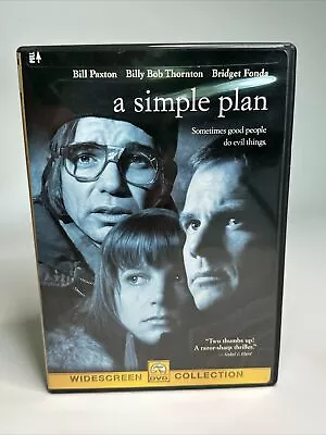 A Simple Plan (DVD 1999 Widescreen) Billy Bob Thornton • $5.99