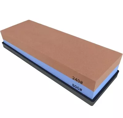 2 Sided Knife Sharpening Stone Water Stone Whetstone Sharpening Stone • $7.20