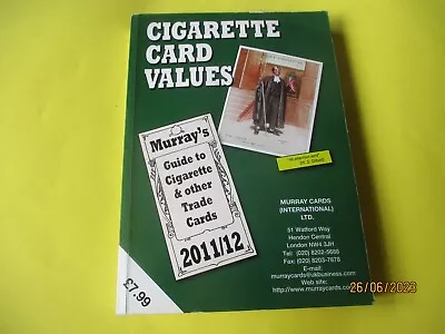 Murrays Cigarette Card Values 2011/12 • £3.49