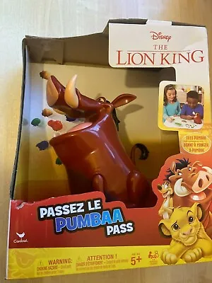 £12.50 • Buy BNIB New Disney Lion King Pumbaa Pass Game - Feed Pumbaa Collect Bugs