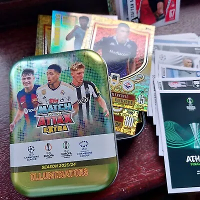 ILLUMINATORS Mini Tin W/ X 10 Cards - Match Attax Attack Extra 2023-24  23/24  • £7.95