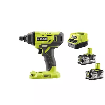 Ryobi R18ID2-0 Impact Wrench 1/4  Hex 18V ONE+ 200Nm 2x4.0 Ah • $760.09