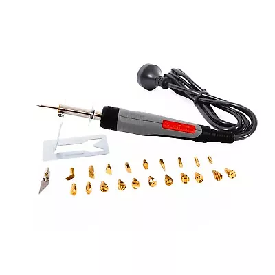 Wood Burning Kit 51 PCE - 30W Soldering Iron - Hot Knife - 240V - Tradeflame • $39.95