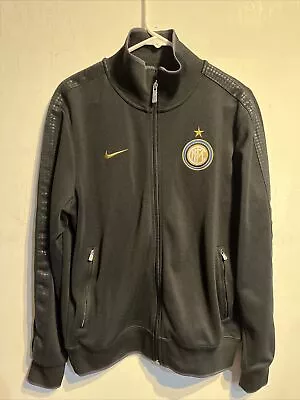 $74.99 • Buy Medium Inter Milan Authentic Football Soccer Jacket Nike