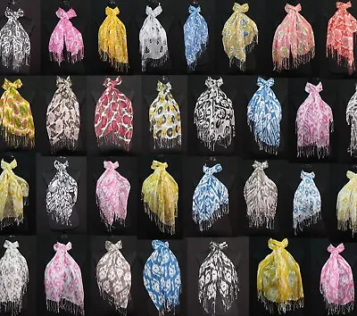 Hand Made Uzbek Natural Ikat Adras  Design Cotton Scarf In Variation • $8.99