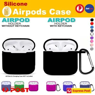 $3.15 • Buy Strap Holder & Silicone Case Cover Skin For Apple Airpod Accessories Airpods AU