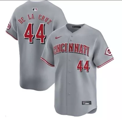 Adult 3XLarge Elly De La Cruz Grey Cincinnati Reds Jersey NWT!!!! • $56.99