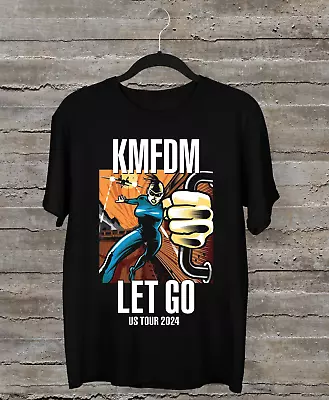 NEW KMFDM - Let Go Tour 2024 Black All Size Shirt • $18.99