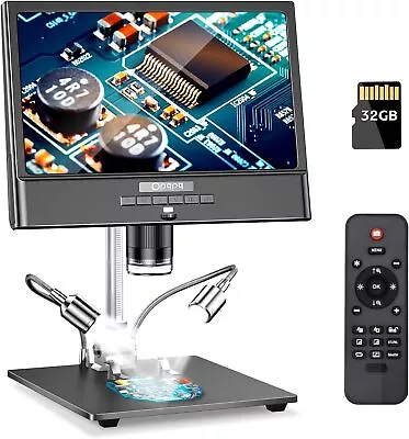 10  LCD Digital Microscope 1600X Coin Magnifier Video Recorder Soldering Camera • $129