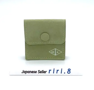 Van Cleef & Arpels Genuine Jewely Travel Pouch Accessory Green Case Wallet 2.3in • $39.99