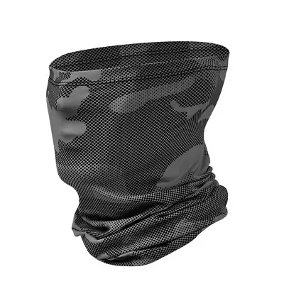 Cooling Camouflage Neck Gaiter Face Mask Balaclava UV Protection Bandanas Scarf • £7.89