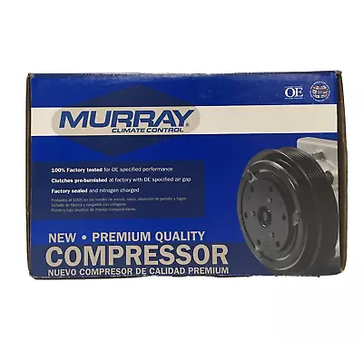 Murray Auto Air Conditioning Compressor ACM204127 Pre-Burnished Clutch 12 Volt • $129.99