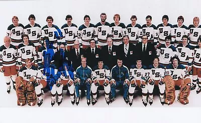 1980 USA Steve Christoff OLYMPIC GOLD HOCKEY SIGNED 4X6 PHOTO Miracle On Ice • $19.99