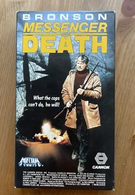 Messenger Of Death (Canon VHS 1990) TESTED Charles Bronson • $4