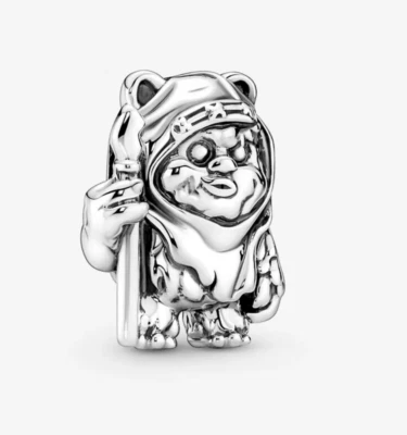 $29.98 • Buy Genuine PANDORA Star Wars Ewok Charm Sterling Silver