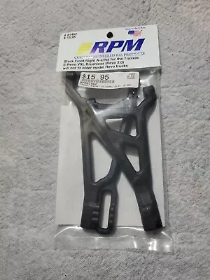 RPM 81462 Black Front Right A-arms For 1/10 E-Revo VXL Brushless (Revo 2.0) • $14.50